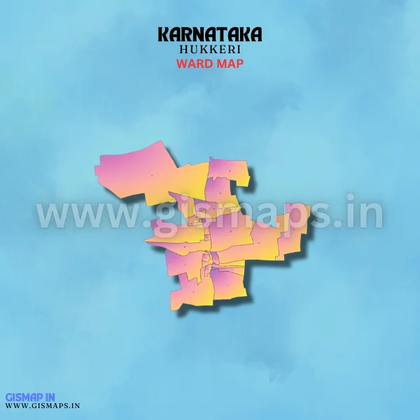 Hukkeri Ward Map (Karnataka)